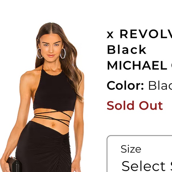 Michael Costello X Revolve 2 piece set - Picture 5 of 9